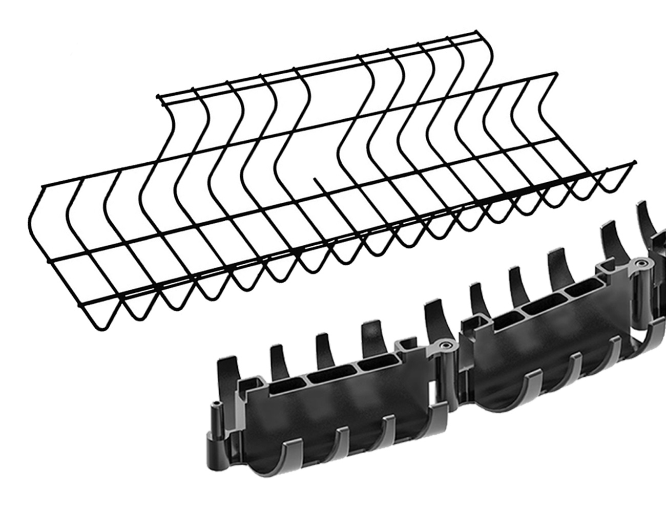 Under desk cable management